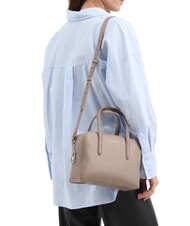 COCCINELLE SWAP Umh&auml;ngetasche aus Leder mit Schultergurt warmes Taupe - Damentaschen - 4