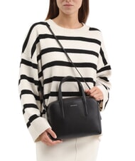 COCCINELLE SWAP Umh&auml;ngetasche aus Leder mit Schultergurt Rosetten - Damentaschen - 4