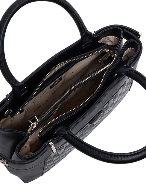 G WAVE 2 Handtasche mit Jetset-Logo-Print schwarzes Logo - Damentaschen