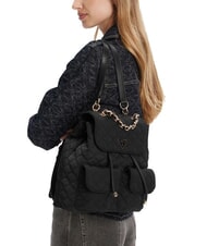 GUESS POWER PLAY 2  Damenrucksack SCHWARZ - Damentaschen - 5