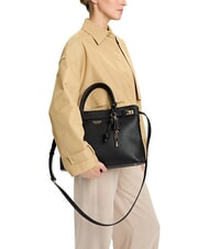 GUESS GREGORIA Gro&szlig;e Handtasche mit Schultergurt SCHWARZ - Damentaschen - 5