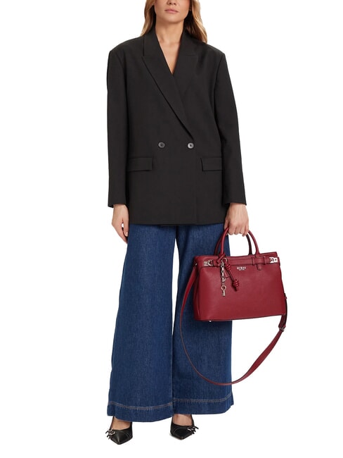 GREGORIA Gro&szlig;e Handtasche mit Schultergurt ROT - Damentaschen