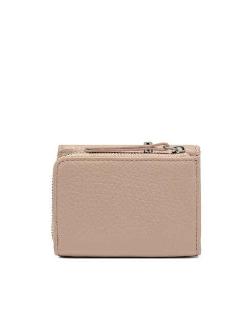 WALLETS GRAIN Kleine Geldb&ouml;rse aus genarbtem Leder rosa Salz - Brieftaschen Damen