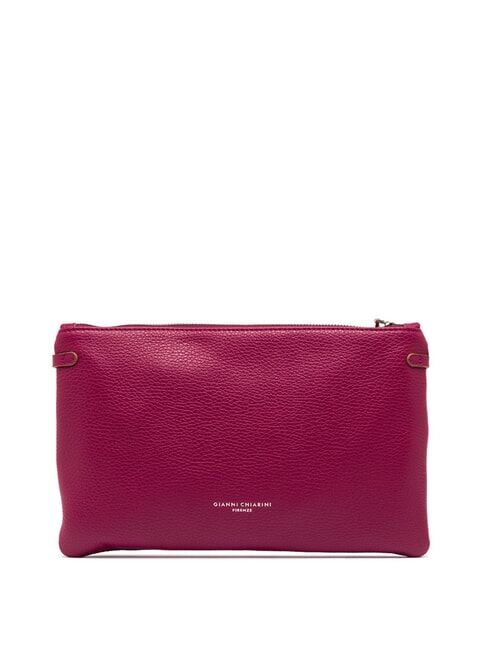 HERMY Leder-Umschlagtasche mit Schultergurt W&uuml;stenblume - Damentaschen