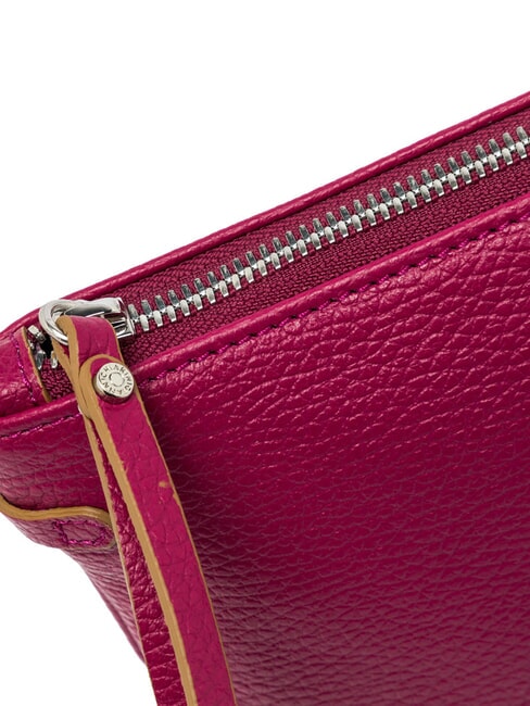 HERMY Leder-Umschlagtasche mit Schultergurt W&uuml;stenblume - Damentaschen