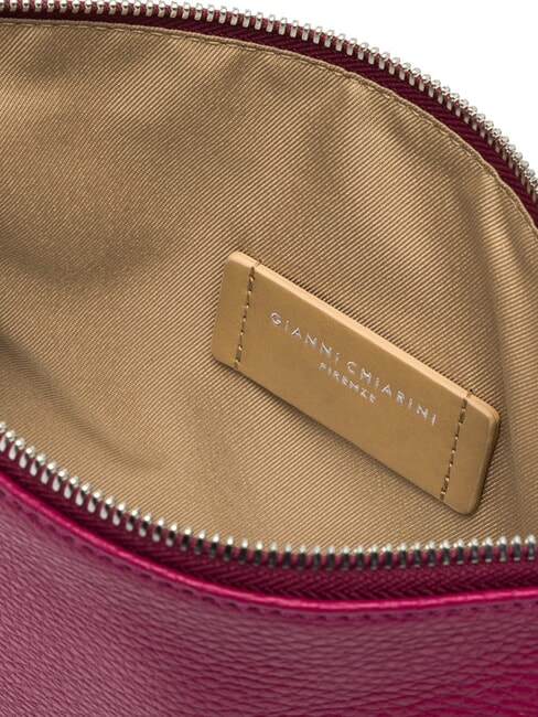 HERMY Leder-Umschlagtasche mit Schultergurt W&uuml;stenblume - Damentaschen