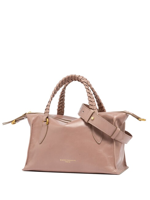 ROXY Lederhandtasche mit Schulterriemen rosa Salz - Damentaschen