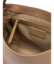 GIANNI CHIARINI CECILE Schultertasche aus geh&auml;mmertem Leder Ton - Damentaschen - 5