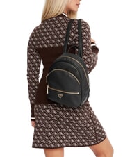 GUESS MANHATTAN 2 Kleiner 2-F&auml;cher-Rucksack SCHWARZ - Damentaschen - 4