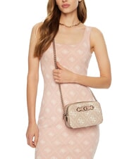 GUESS IZZY  Mini-Umh&auml;ngetasche Sand-Logo - Damentaschen - 4