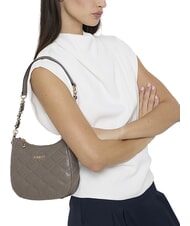 GUESS TAMSIN  Umh&auml;ngetasche dunkles Taupe - Damentaschen - 4