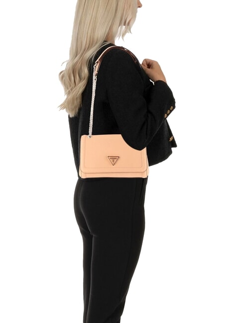 NOELLE Convertible Schulter-/Umh&auml;ngetasche Aprikose - Damentaschen