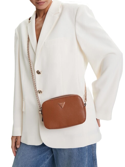 NOELLE 2  Mini-Schulterkameratasche leichter Cognac - Damentaschen