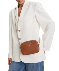 GUESS NOELLE 2  Mini-Schulterkameratasche leichter Cognac - Damentaschen - 5