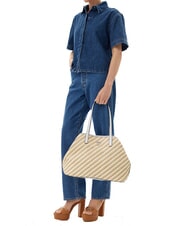 GUESS VIKKY II  Umh&auml;ngetasche nat&uuml;rliches Wei&szlig; - Damentaschen - 5