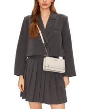 GUESS ZARELA  Umh&auml;ngetasche Off-White-Logo - Damentaschen - 4