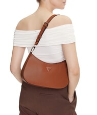 GUESS NOELLE 2 Umh&auml;ngetasche leichter Cognac - Damentaschen - 4