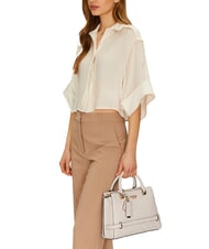 GUESS ZARELA  Handtasche, mit Schultergurt Off-White-Logo - Damentaschen - 4