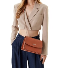 GUESS CALISTA Umh&auml;ngetasche Karamell - Damentaschen - 5