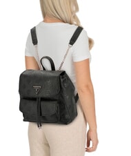 GUESS CRESIDIA II Rucksack mit Tasche schwarzes Logo - Damentaschen - 5