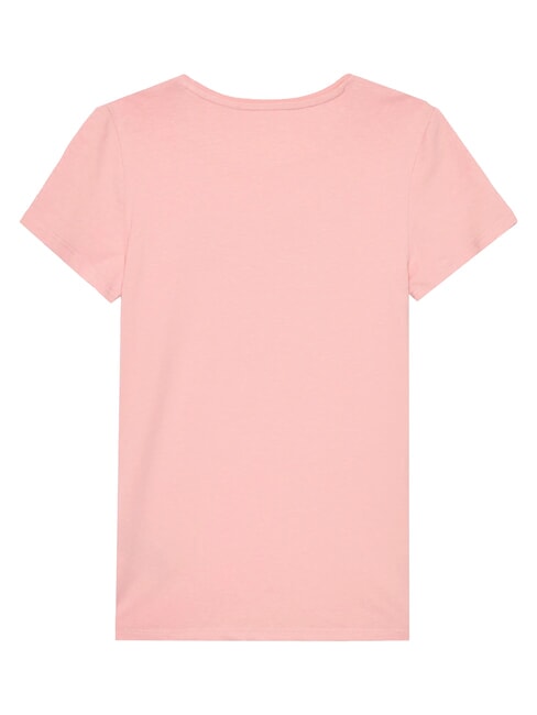 KIDS Kurzarm-T-Shirt mit Strasssteinen s&uuml;&szlig;es Rosa - Kinder-T-Shirt