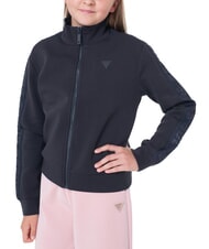 GUESS ACTIVE KIDS Sweatshirt mit durchgehendem Rei&szlig;verschluss blau graphit grau - Sweatshirts Kinder - 4