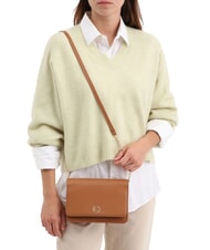 COCCINELLE TULIP Schultertasche aus geh&auml;mmertem Leder CUIR - Damentaschen - 4