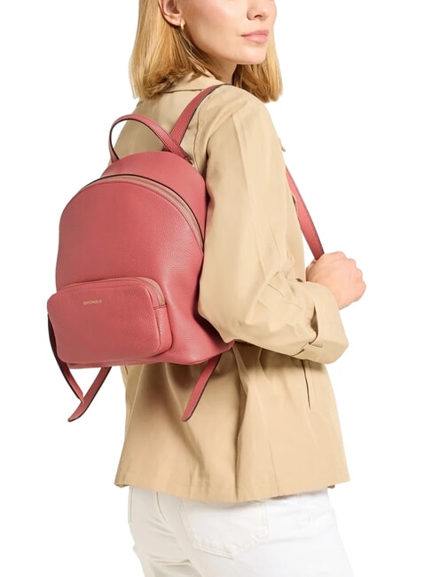 JEN Rucksack aus geh&auml;mmertem Leder Topf - Damentaschen