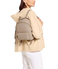 COCCINELLE JEN Rucksack aus geh&auml;mmertem Leder Puderrosa - Damentaschen - 4