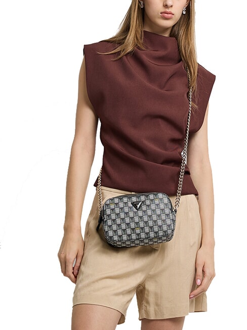 G WAVE 2 Mini-Umh&auml;ngetasche schwarzes Logo - Damentaschen