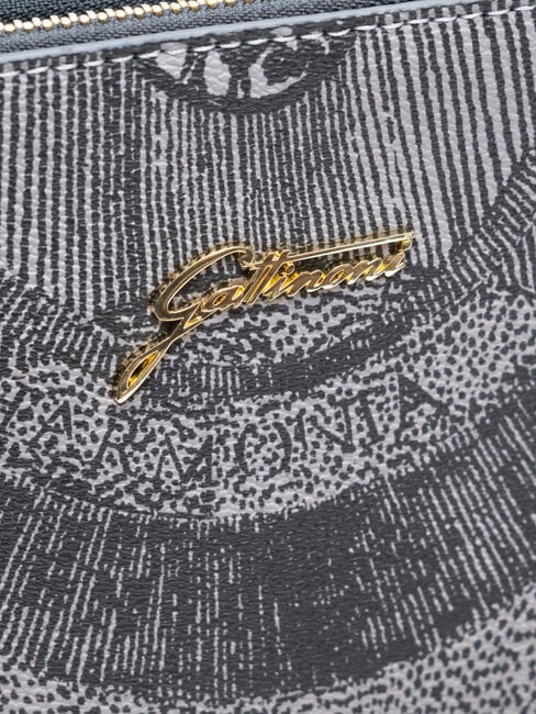 PLANETARIUM Umh&auml;ngetasche monochrom hellgrau/schwarz - Damentaschen