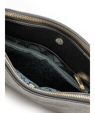 GATTINONI PLANETARIUM Umh&auml;ngetasche monochrom hellgrau/schwarz - Damentaschen - 4