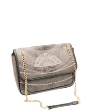 GATTINONI PLANETARIUM Wandelbare Tasche mit &Uuml;berschlag monochrom hellgrau/schwarz - Damentaschen - 2