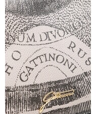 GATTINONI PLANETARIUM Wandelbare Tasche mit &Uuml;berschlag monochrom hellgrau/schwarz - Damentaschen - 3