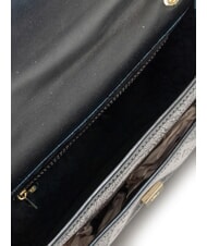 GATTINONI PLANETARIUM Wandelbare Tasche mit &Uuml;berschlag monochrom hellgrau/schwarz - Damentaschen - 5