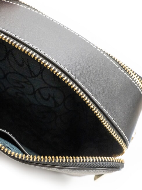 PLANETARIUM Kameratasche Umh&auml;ngetasche monochrom hellgrau/schwarz - Damentaschen