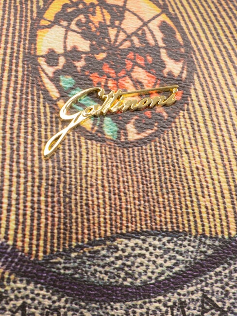 PLANETARIUM Umh&auml;ngetasche mit Schultergurt klassisch/beige - Damentaschen