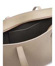 FURLA AVA Mittelgro&szlig;e Einkaufstasche aus Leder Innenausstattung: Leinen + Urban Gray. - Damentaschen - 5