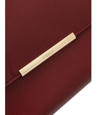 FURLA NADIA Schultertasche, Umh&auml;ngetasche aus Nappaleder Rubin - Damentaschen - 3