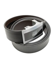 CERRUTI 1881 Doppelseitiger Lederg&uuml;rtel schwarz/dunkelbraun - G&uuml;rtel - 3