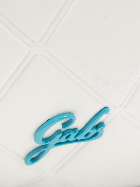 BEYONCE Clutch mit Schulterriemen Wei&szlig; - Damentaschen