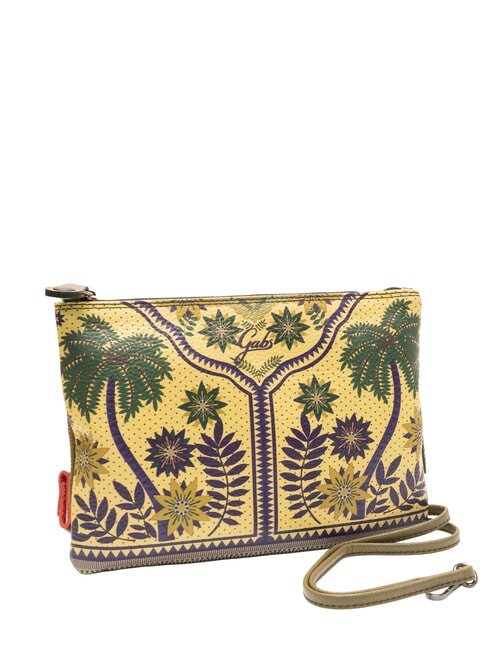 BEYONCE Lederclutch Palm Beach-Gr&uuml;nt&ouml;ne - Damentaschen