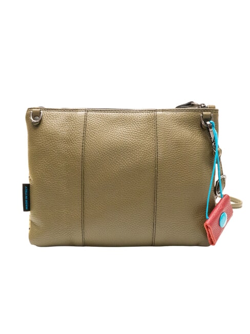 BEYONCE Lederclutch Palm Beach-Gr&uuml;nt&ouml;ne - Damentaschen