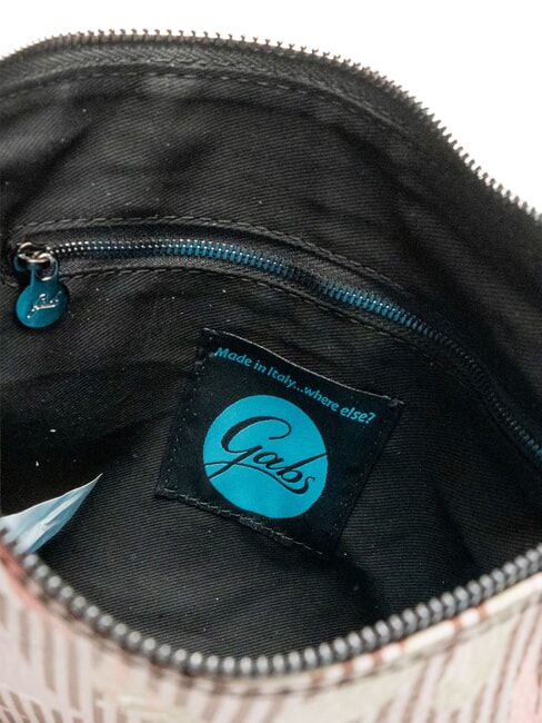 BEYONCE Lederclutch Pfingstrosen-warme T&ouml;ne - Damentaschen