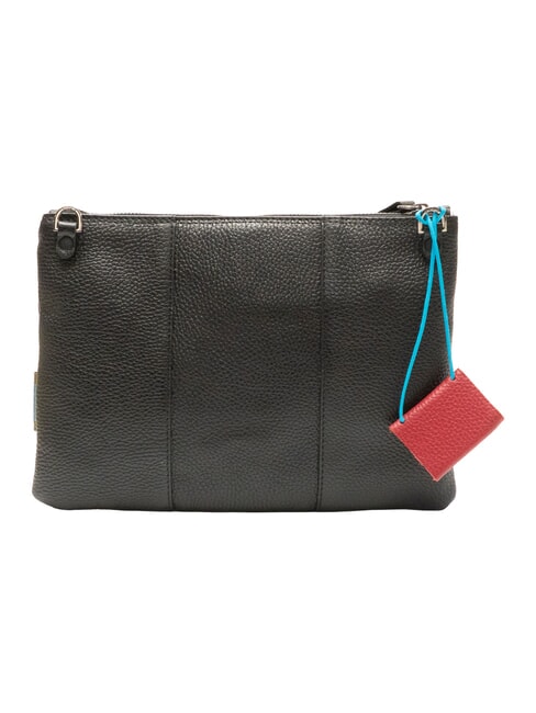 BEYONCE Lederclutch violette Steint&ouml;ne - Damentaschen