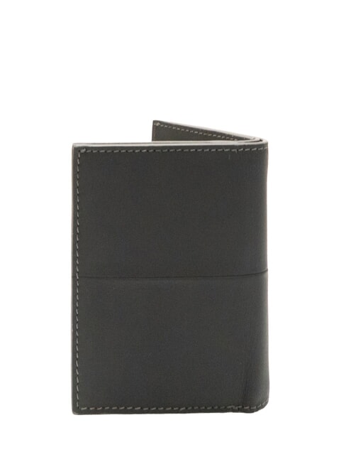 CERRUTIS Vertikale Ledergeldb&ouml;rse Schwarz - Brieftaschen Herren