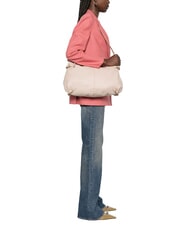 COCCINELLE ABIGAIL Halbmondf&ouml;rmige Umh&auml;ngetasche Rosetten - Damentaschen - 3