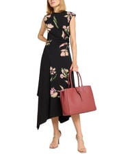 COCCINELLE ALBA Schultertasche aus geh&auml;mmertem Leder Topf - Damentaschen - 4