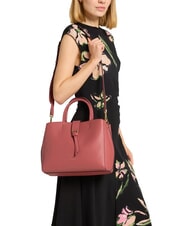 COCCINELLE ALBA Tote Bag aus geh&auml;mmertem Leder Topf - Damentaschen - 4