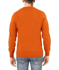 NORTH SAILS N|S Rundhalspullover mit Logostickerei goldene Flamme - Herrenpullover - 2